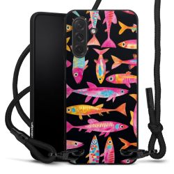 Carry Case Black Line Fabric black/matt black