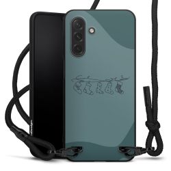 Carry Case Black Line Fabric black/matt black