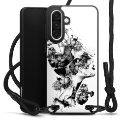 Carry Case Black Line Fabric black/matt black