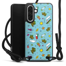 Carry Case Black Line Fabric black/matt black