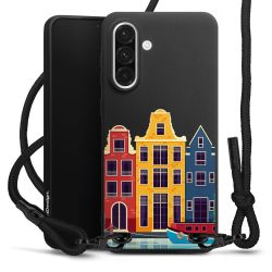 Carry Case Black Line Fabric black/matt black