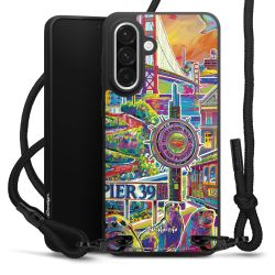 Carry Case Black Line Fabric black/matt black