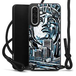 Carry Case Black Line Fabric black/matt black