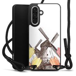 Carry Case Black Line Fabric black/matt black