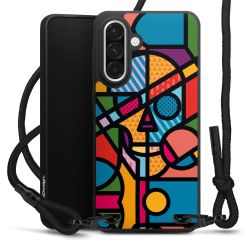 Carry Case Black Line Fabric black/matt black