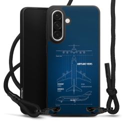 Carry Case Black Line Fabric black/matt black