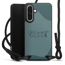 Carry Case Black Line Fabric black/matt black