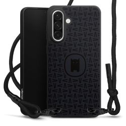 Carry Case Black Line Fabric black/matt black