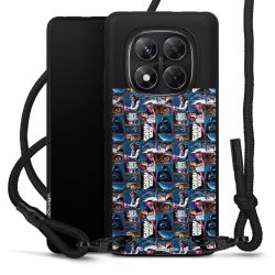 Carry Case Black Line Fabric black/matt black