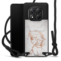 Carry Case Black Line Fabric black/matt black