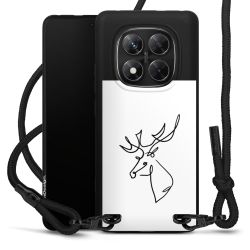 Carry Case Black Line Fabric black/matt black