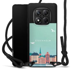 Carry Case Black Line Fabric black/matt black