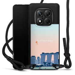 Carry Case Black Line Fabric black/matt black