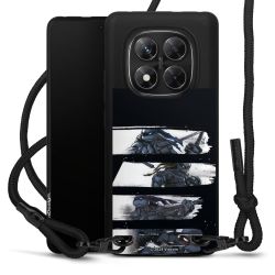 Carry Case Black Line Fabric black/matt black