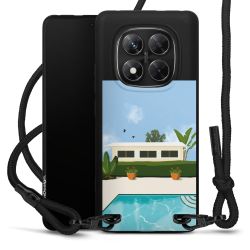 Carry Case Black Line Fabric black/matt black