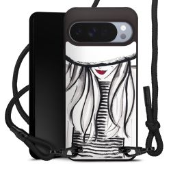 Carry Case Black Line Fabric black/matt black