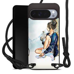 Carry Case Black Line Fabric black/matt black