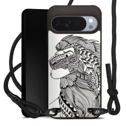 Carry Case Black Line Fabric black/matt black