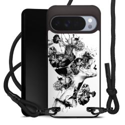 Carry Case Black Line Fabric black/matt black