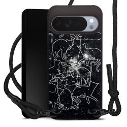 Carry Case Black Line Fabric black/matt black