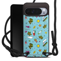 Carry Case Black Line Fabric black/matt black