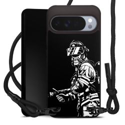 Carry Case Black Line Fabric black/matt black