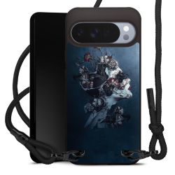 Carry Case Black Line Fabric black/matt black