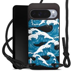 Carry Case Black Line Fabric black/matt black