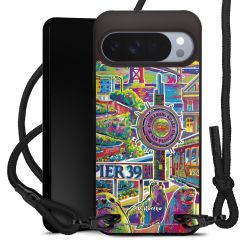 Carry Case Black Line Fabric black/matt black