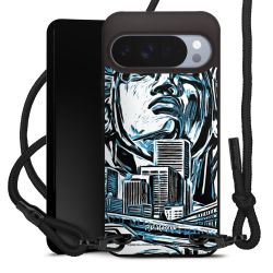 Carry Case Black Line Fabric black/matt black