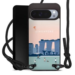 Carry Case Black Line Fabric black/matt black