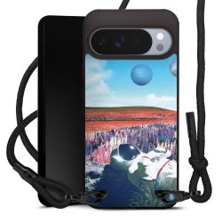 Carry Case Black Line Fabric black/matt black