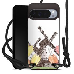 Carry Case Black Line Fabric black/matt black