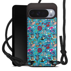 Carry Case Black Line Fabric black/matt black