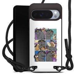 Carry Case Black Line Stoff schwarz/mattschwarz