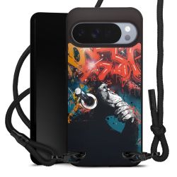 Carry Case Black Line Fabric black/matt black