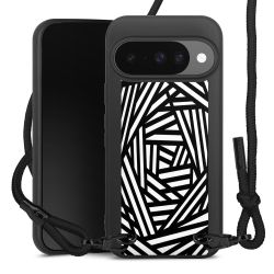 Carry Case Black Line Fabric black/matt black