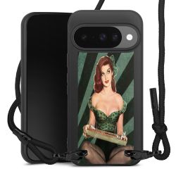 Carry Case Black Line Fabric black/matt black