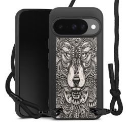 Carry Case Black Line Fabric black/matt black