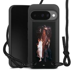 Carry Case Black Line Fabric black/matt black