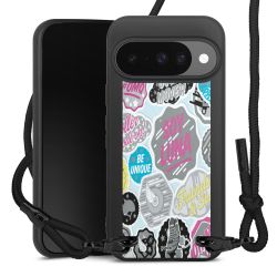 Carry Case Black Line Fabric black/matt black