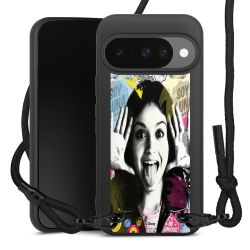 Carry Case Black Line Fabric black/matt black