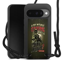 Carry Case Black Line Fabric black/matt black