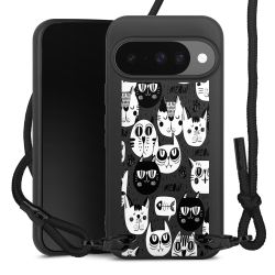 Carry Case Black Line Fabric black/matt black