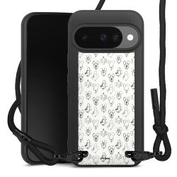 Carry Case Black Line Fabric black/matt black