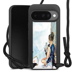 Carry Case Black Line Fabric black/matt black