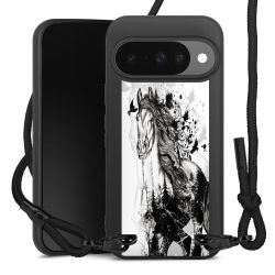 Carry Case Black Line Fabric black/matt black