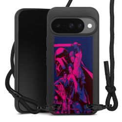 Carry Case Black Line Fabric black/matt black