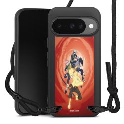 Carry Case Black Line Fabric black/matt black