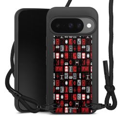 Carry Case Black Line Fabric black/matt black